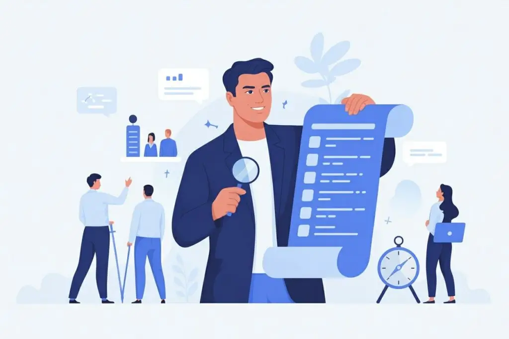 scrum-product-owner-with-the-product-roadmap